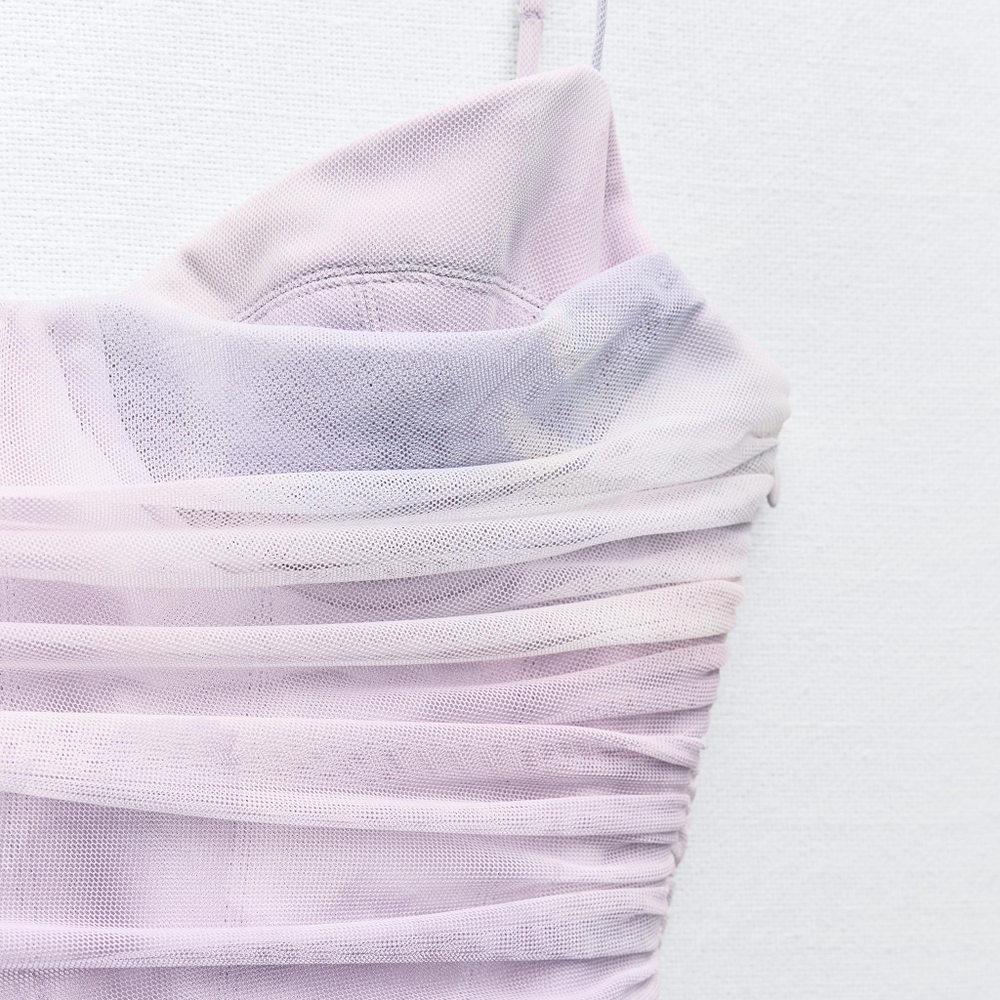 Zara Lavender Midi Dress - Picture 6 of 9